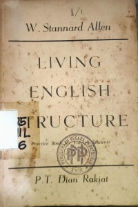 Image of Living English Structure: Practice Book for Foreign Student