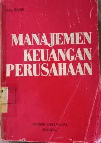 Manajemen Keuangan Perusahaan