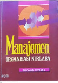 Manajemen Organisasi Nirlaba