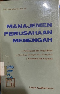 Manajemen Perusahaan Menengah