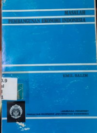 Image of Masalah Pembangunan Ekonomi Indonesia