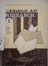 Image of Metodologi Research 1