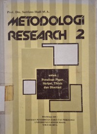 Image of Metodologi Research 2