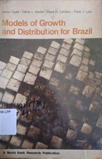 Image of Models of Growth and Distribution for Brazil
