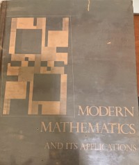 Modern Mathematics And Its Applications