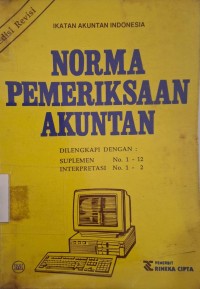 Image of Norma Pemeriksaan Akuntan