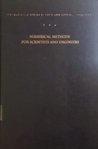 NUMERICAL METHODS FOR SCIENTISTS AND ENGINEERS