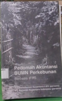 Pedoman Akuntansi BUMN Perkebunan Berbasis IFRS