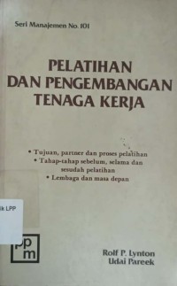 Pelatihan dan Pengembangan Tenaga Kerja