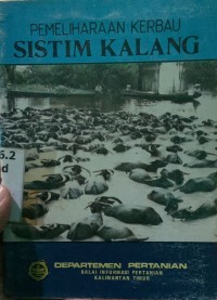 Image of Pemeliharaan Kerbau Sistim Kalang