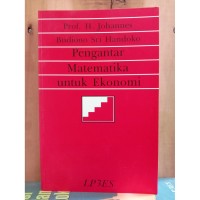 Pengantar Matematika Untuk Ekonomi