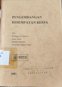 Image of Pengembangan Kesempatan Kerja