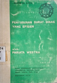 Image of Penyusunan Surat Dinas yang Efisien