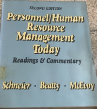 Image of Personnel / Human Resource Management Today : Readings & Commentary