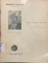 Image of Petunjuk Pembuatan Karet Busa: Pedoman Praktek No. 5/TEKN/9/75