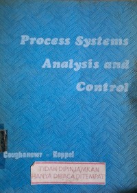 Image of Process System Analysis and Control