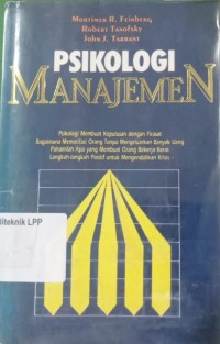 PSIKOLOGI MANAJEMEN