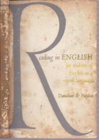 Image of Reading in English for Student of English as a Second Language