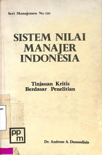 Sistem Nilai Manajer Indonesia