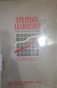 Image of Startegic Leadership : The Missing Links