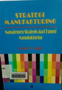 Strategi Manufakturing