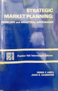 Image of Strategic Market Planning: Problems and Analytical Approaches