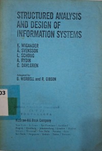 Image of Structured Analysis and Design of Information System