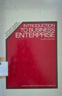 Image of Study Guide to Accompany : Introduction to Business Enterprise