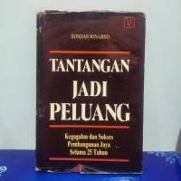 Tantangan jadi Peluang