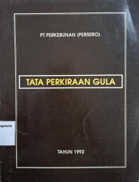 Image of Tata Perkiraan Gula