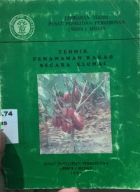 Image of Tehnik Penanaman Kakao Secara Klonal