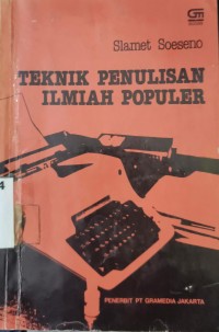 Image of Teknik Penulisan Ilmiah Populer