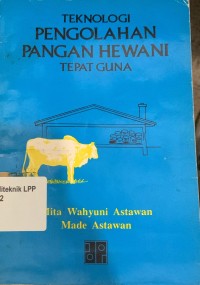Image of Teknologi Pengolahan Pangan Hewani Tempat Guna