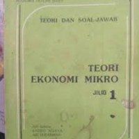 Teori Ekonomi Mikro Jilid 1