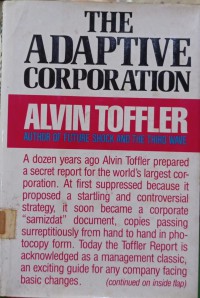 THE ADAPTIVE CORPORATION BY ALVIN TOFFLER