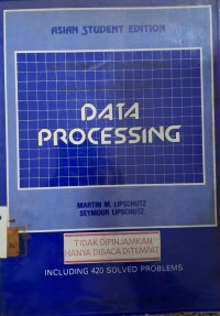 Image of Theory and Problems of Data Processing