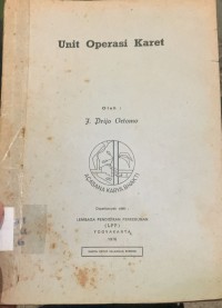 Image of Unit Operasi Karet