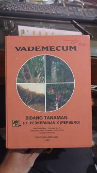 Image of VADEMECUM BIDANG TANAMAN