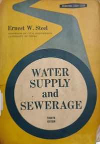 Image of Water supply and Sewerage Fourth Edition