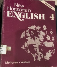 Image of Workbook New Horizon in English 4
